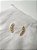 Brinco Crystal Noblesse Banhado a Ouro 18k - Imagem 1