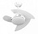 Ventilador Aventador Clm Branco 127V Tron - Imagem 1