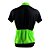 Camisa de Ciclismo Manga Curta Hold Sports Proteção UV Preto e Verde - Vários Tamanhos - Imagem 4