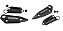 Tampa Reservatório Freio à Disco Shimano Acera M395 Direita e Esquerda preto - Imagem 1