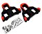 Taquinhos Shimano Vermelho para Pedal Clip Para Sapatilhas Speed 3 Furos - Imagem 1