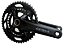 Pedivela Duplo Bicicleta Shimano GRX FC -RX6000 46/30 Dentes Integrado - USADO - Imagem 3