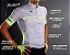 Camisa de Ciclismo Bike ERT Elite Cor Prata com Verde Zíper Inteiro com 3 bolsos - Imagem 3