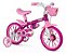 Bicicleta Aro 12 Absolute Feminina Infantil Kids Princesa Com Rodinha - Imagem 1
