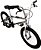 Bicicleta Aro 20 Cross Bmx Cromada Aro Aero DNZ Quadro em Aço - Imagem 4