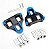 Taquinhos SPD GTA Azul Pedal Clip Compatível Shimano 3 Furos - Imagem 1