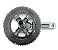 Pedivela Bicicleta Speed Shimano Tiagra 4700 52-36 Braço 172.5mm – USADO - Imagem 5