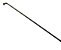 Conjunto De 72 Raios Bike Aro 26 263x2.0mm Aço Preto C/ Niples - Imagem 6