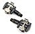 Pedal de Encaixe Clip Bicicleta MTB Shimano M505 Com Taquinho - Imagem 3