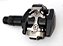 Pedal de Encaixe Clip Bicicleta MTB Shimano M505 Com Taquinho - Imagem 5