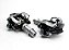 Pedal De Encaixe Clip Bicicleta MTB HP Cromo 9/16 Com Taquinho - Imagem 2
