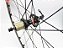 Rodas Speed 700 Disco Cubo Novatec Aros Vzan Raios Trefilado com Pneus - USADO - Imagem 3