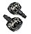 Pedal de Encaixe Clip Bicicleta MTB Wellgo M823 Com Taquinho Preto - Imagem 3