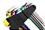 Kit de Chaves Allen Bicicletas Absolute Multicolorido S-Três 9 Peças de 1.5 a 10mm - Imagem 3