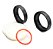 Par de Retentores Bicicleta Risk Para Suspensão 36mm Raspador Oring - Imagem 1