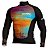 Camisa de Ciclismo Bike ERT Classic Manga Longa Zíper Inteiro com 3 bolsos - Imagem 1