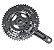 Pedivela Triplo Bicicleta Aço 28/38/48 Braço de 170mm - Imagem 4