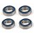 Kit 4 Rolamentos Enduro 6800 LLB 10x19x5mm Para Rodas Cubos e Partes Bicicleta - Imagem 1