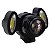 Farol Lanterna Bicicleta JY-8858 3 Focos Led T6 Q5 Cree Com Zoom Recarregável - Imagem 1