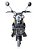 Triciclo Elétrico 1000W Com 2 Lugares Bateria de Lithium - Imagem 2