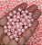 Globinho Translúcido Miolo Branco - Rosa Claro - 8mm - 30 gramas - Imagem 1