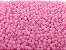 Bolinha Fosca Transparente - Rosa Chiclete - 8mm - 30 gramas - Imagem 2