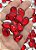 Chaton Cristal Gota - Vermelho - 10 unidades - Imagem 1