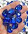 Chaton Cristal Gota - Azul Royal - 10 unidades - Imagem 1
