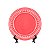KIT 2 PRATOS RASOS LINHA POPPY EM PORCELANA CORAL 27,5 CM MESA POSTA - Imagem 1