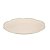 KIT 2 PRATOS DE SOBREMESA EM PORCELANA BEGE 20 CM MESA POSTA - Imagem 2
