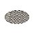 KIT 2 PRATOS DE SOBREMESA LINHA CHEVRON EM CERÂMICA BEGE E PRETO 20,5 CM MESA POSTA - Imagem 4