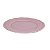 KIT 2 PRATOS RASOS EM CERAMICA ROSA LINHA ROMANTIC 27,5 CM MESA POSTA - Imagem 3