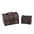 KIT 2 MINI BAÚS DE MADEIRA RETRÔ UTILIDADES PORTA TRECOS E JÓIAS  6 MODELOS - Imagem 6