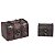 KIT 2 CAIXAS BAÚ MADEIRA MARROM RETRÔ DECORAÇÃO E UTILIDADE 6 MODELOS - Imagem 3