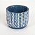 CACHEPOT MOSAICO EM CIMENTO RUSTICO 9,0 X 11 CM DECORAÇÃO E UTILIDADE 4 OPÇÕES DE CORES - Imagem 3