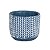 CACHEPOT MOSAICO EM CIMENTO RUSTICO 7,0 X 7,5 CM DECORAÇÃO E UTILIDADE 4 OPÇÕES DE CORES - Imagem 2