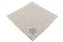 KIT 2 GUARDANAPOS QUADRADOS BEGE EM LINHO E POLIÉSTER 45 X 45 CM MESA POSTA - Imagem 1
