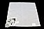 KIT 2 GUARDANAPOS QUADRADOS EM POLIÉSTER BRANCO 40 X 40 CM MESA POSTA FESTA - Imagem 2
