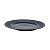 KIT 2 PRATOS RASOS ROMA DEEP BLUE EM CERÂMICA AZUL 26,5 CM MESA POSTA - Imagem 3