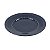 KIT 2 PRATOS RASOS ROMA DEEP BLUE EM CERÂMICA AZUL 26,5 CM MESA POSTA - Imagem 2