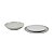 KIT 2 PRATOS FUNDOS BIO VIT EM CERÂMICA CINZA 22 CM MESA POSTA - Imagem 5