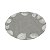 KIT 2 PRATOS RASOS BIO STONEWARE SEIVA EM CERÂMICA CINZA 27,5 CM MESA POSTA - Imagem 2