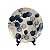 JOGO 2 PRATOS DE SOBREMESA LINHA COUP BLUE EM CERAMICA BEGE 20,5 CM MESA POSTA - Imagem 1