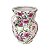 VASO DECORATIVO DE CERAMICA ESTAMPADA 30 X 22 CM DECORAÇÃO E FLORES NATURAIS E ARTIFICIAIS - Imagem 2