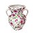 VASO DECORATIVO DE CERAMICA ESTAMPADA 30 X 22 CM DECORAÇÃO E FLORES NATURAIS E ARTIFICIAIS - Imagem 1