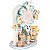 ENFEITE PARA QUARTO INFANTIL BEBÊ RODA GIGANTE MUSICAL  RESINA 20 X 13 X 8 CM - Imagem 2