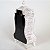 RELOGIO DE MESA VINTAGE DECORATIVO ANALOGICO PLÁSTICO BRANCO 32 X 16 X 8 CM - Imagem 3
