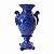 VASO DECORATIVO CERAMICA COBALTO EGITO 32 X 19 X 12 CM DECORAÇÃO E ARRANJOS FLORAIS - Imagem 2