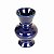 VASO DECORATIVO CERAMICA AZUL PRIMAVERA 18 X 10 X 10 CM DECORAÇÃO E ARRANJOS - Imagem 2