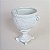 CACHEPOT DE CERAMICA EGITO BRANCO 24 X 26 X 17,5 CM DECORAÇÃO E ARRANJOS - Imagem 5